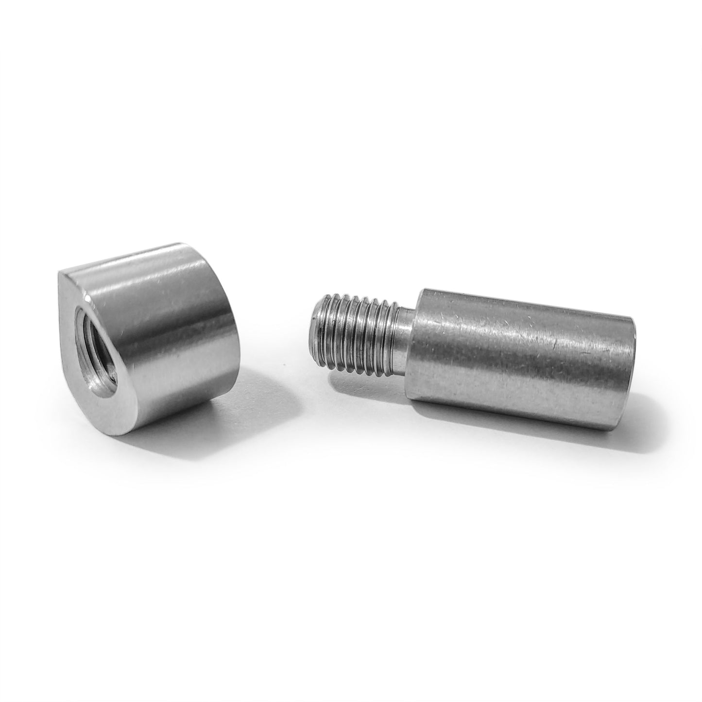 DRT Motorsports M10x1.25P Coped Steel Weld Bung (10 PACK)