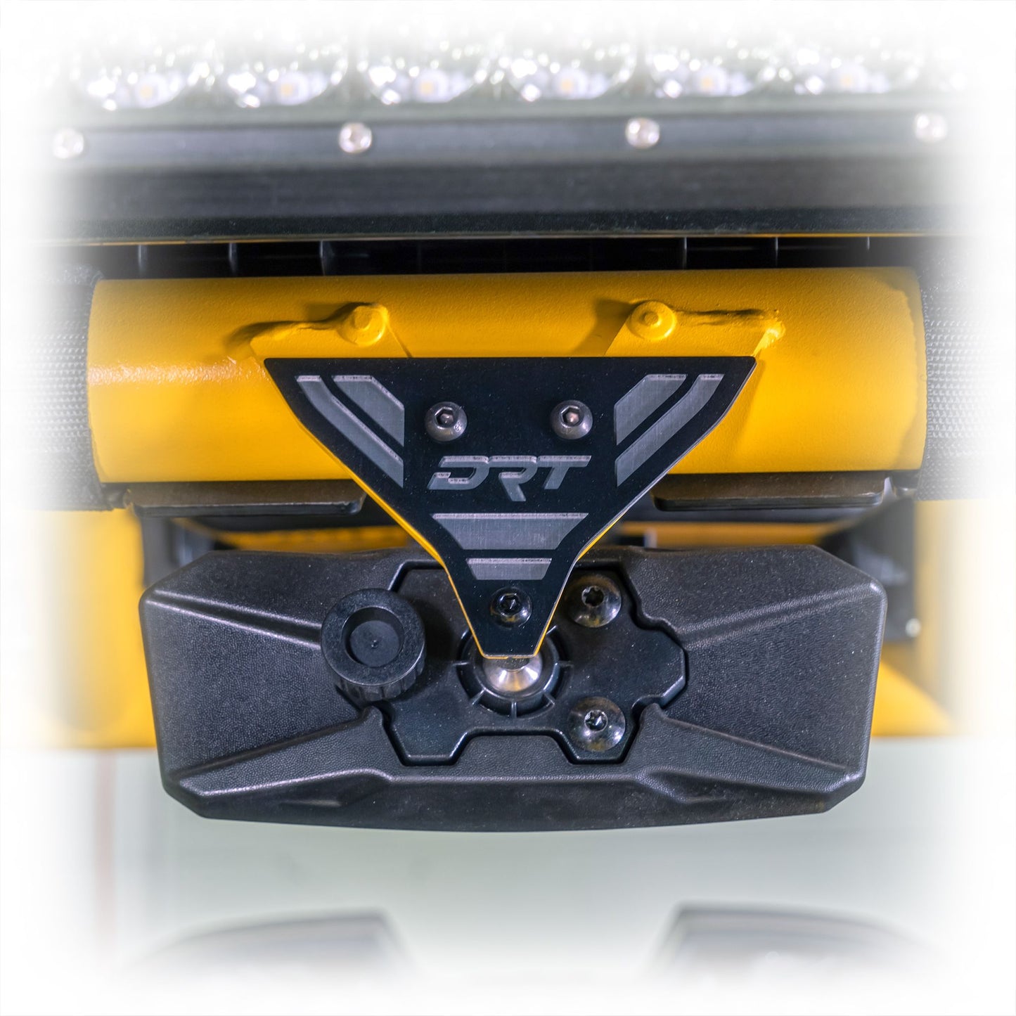 DRT Motorsports CanAm Maverick X3 / R Center Mirror Tab Cover Plate for OEM Cage