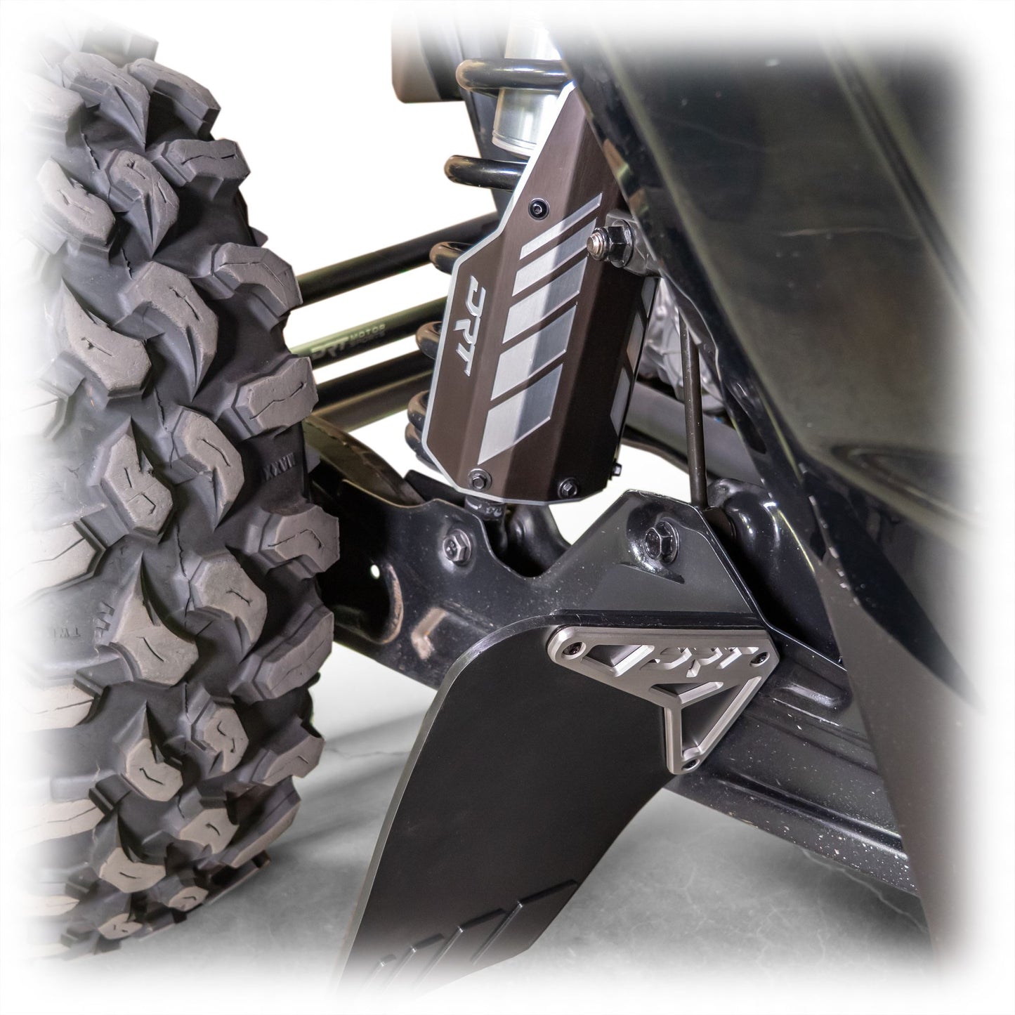 DRT Motorsports CanAm X3 / Maverick R Rear Aluminum Shock Guards