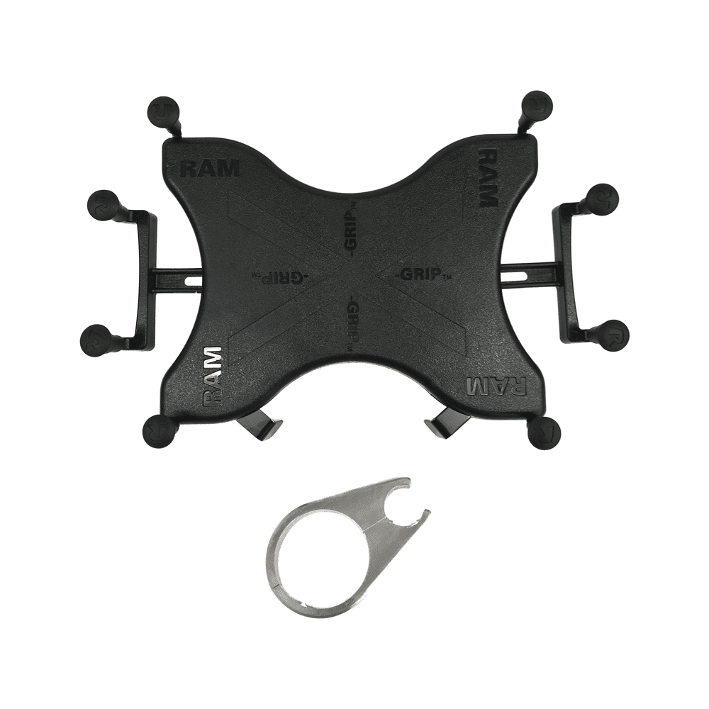 Offroad Rugged X-Grip Phone / Tablet Mount for Roll Cage AJK Offroad .875" Large Tablet