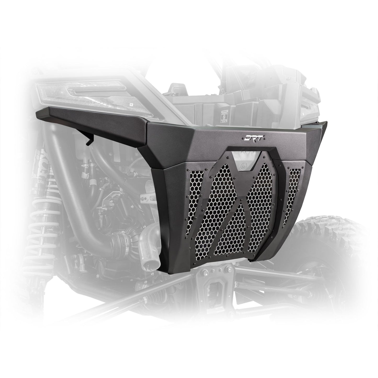 DRT Motorsports Polaris Pro XP / Turbo R Rear Bumper - Black