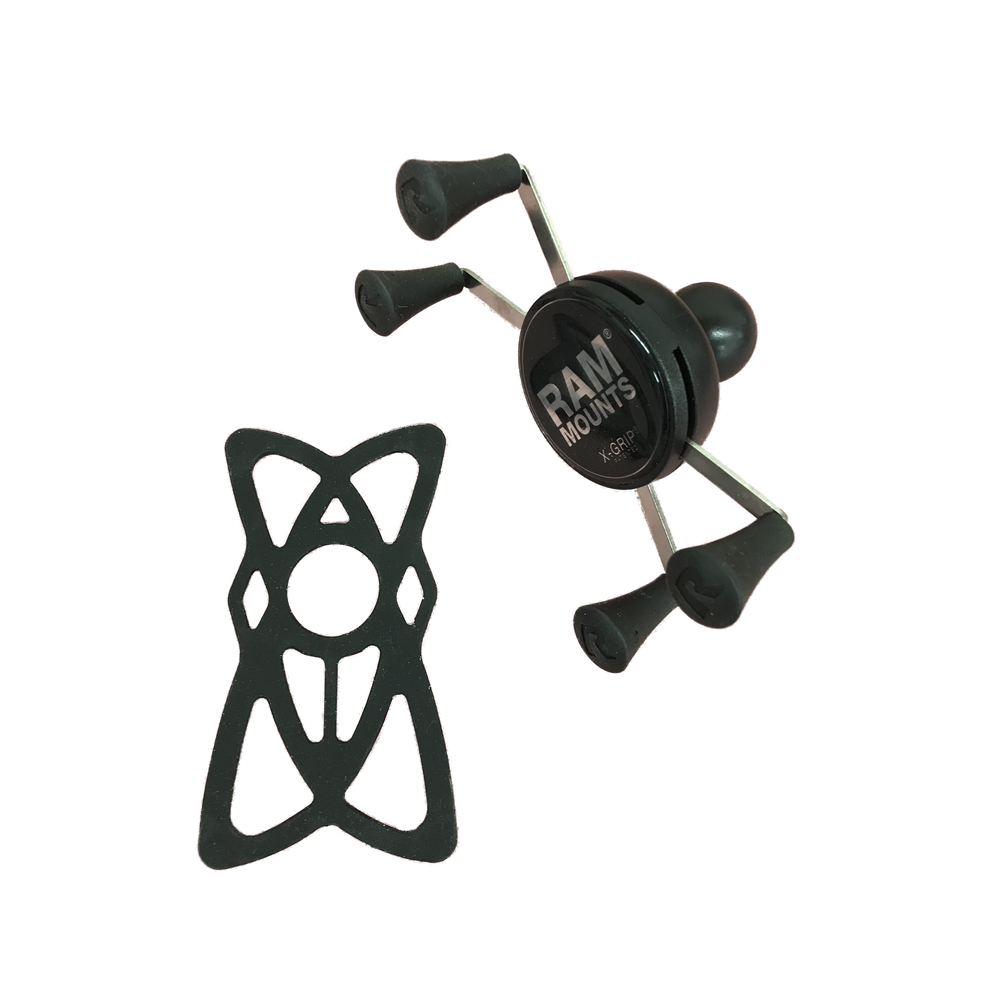 Offroad Rugged X-Grip Phone / Tablet Mount for Roll Cage AJK Offroad .875" Small Phone