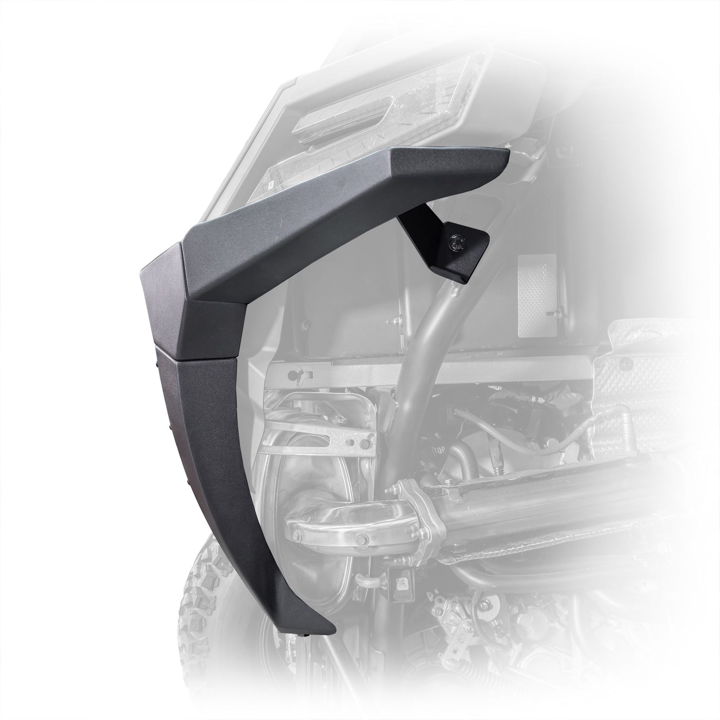 DRT Motorsports Polaris Pro XP / Turbo R Rear Bumper - Black