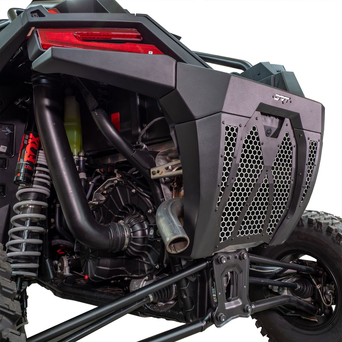 DRT Motorsports Polaris Pro XP / Turbo R Rear Bumper - Black