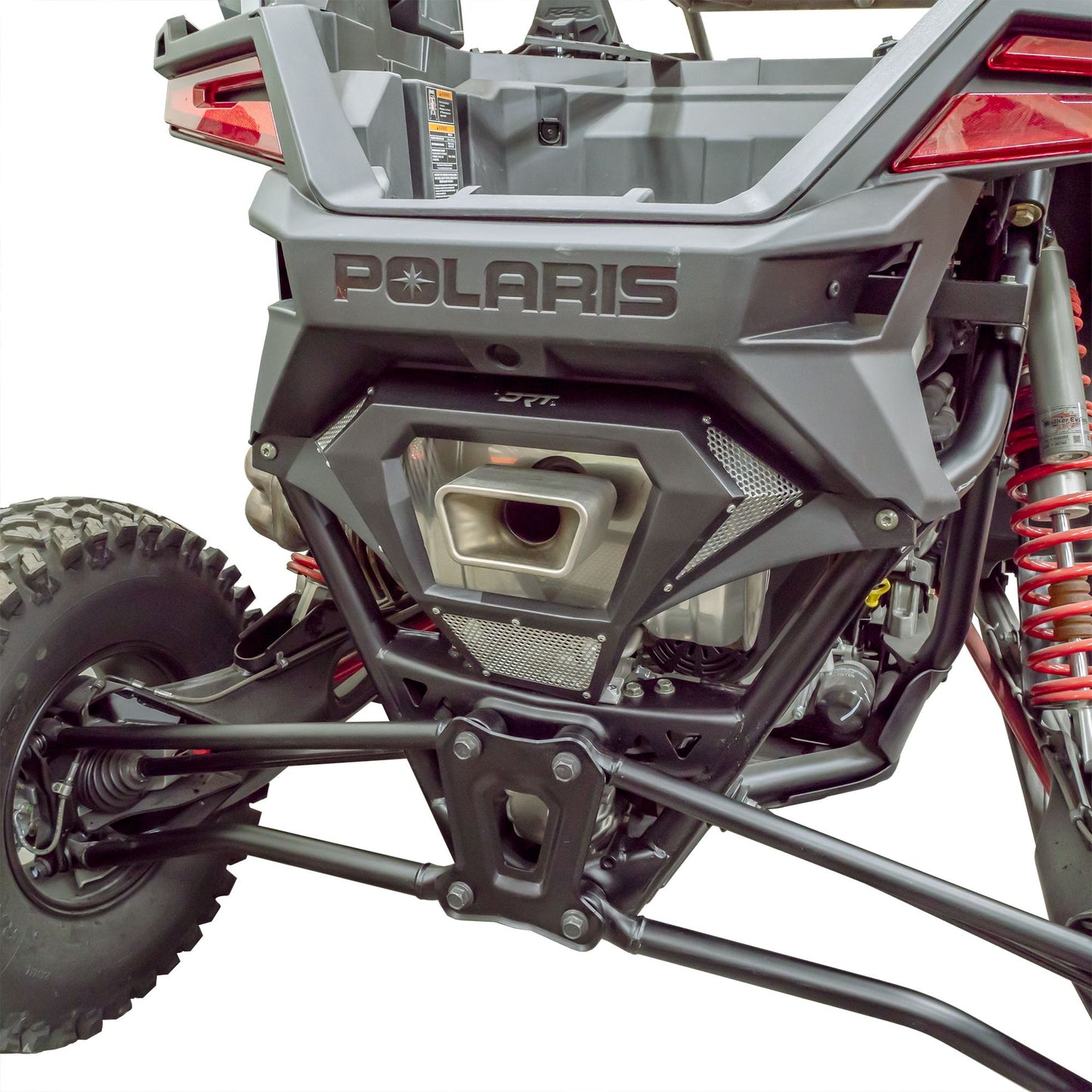 DRT Motorsports Polaris Pro R 2022+ Aluminum Exhaust Cover