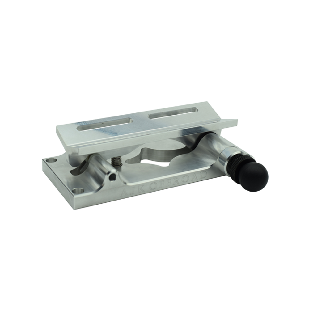 Quick Shot Fire Extinguisher Mount - Quick Release - Truck, Jeep, ATV, SXS Part AJK Offroad No Raw Aluminum