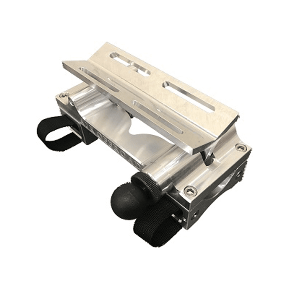 Quick Shot Fire Extinguisher Mount - Quick Release - Truck, Jeep, ATV, SXS Part AJK Offroad Universal Raw Aluminum
