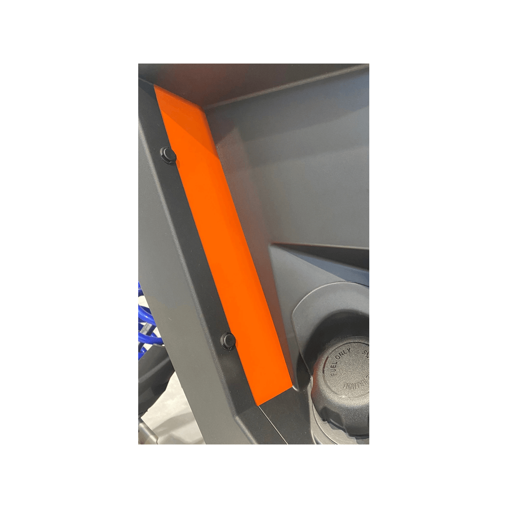 Polaris Pro XP / Pro R / Turbo R Splash Guard Kit AJK Offroad Orange