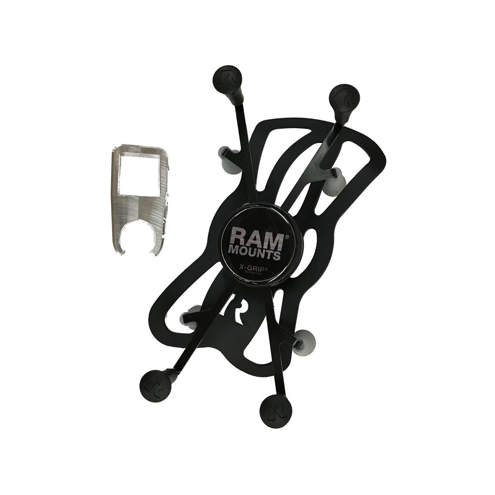 Offroad Rugged X-Grip Phone / Tablet Mount for Roll Cage AJK Offroad .75" SQUARE Small Tablet