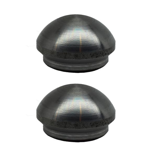 Tubing End Cap - Rounded - 2 Pack - Off Road Trucks, Jeeps, ATVs, SXS AJK Offroad 2.00"