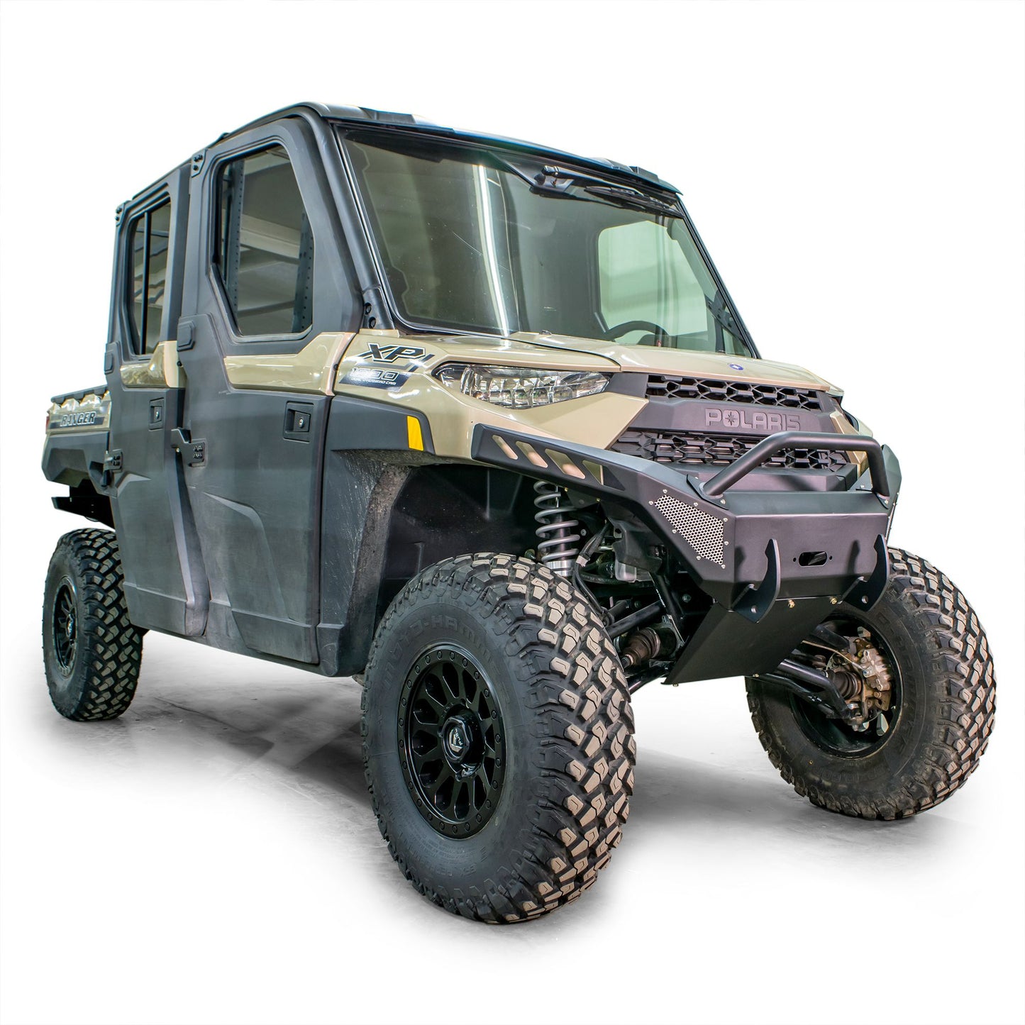 DRT Polaris 2019+ Ranger XP 1000 All Models Front Winch Bumper and Skid Plate