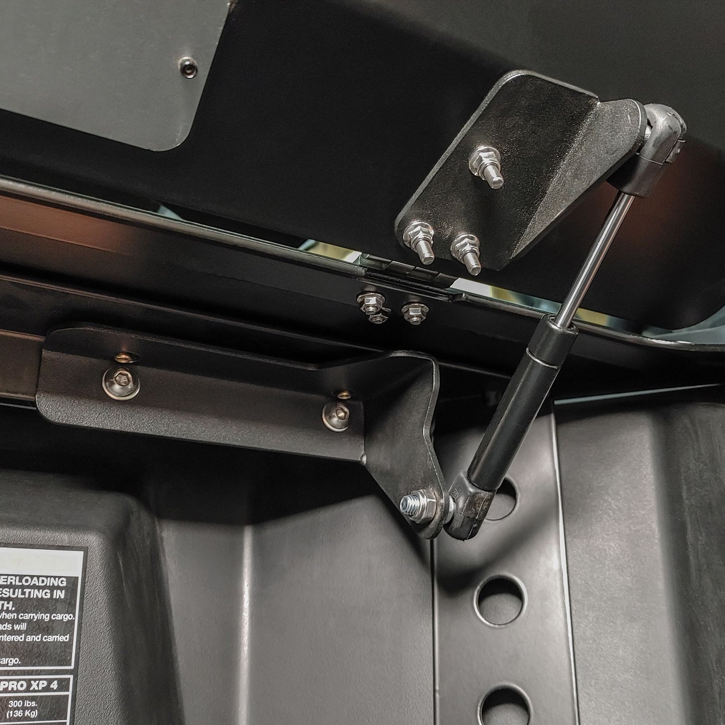 DRT Motorsports Polaris Trunk Enclosure Gas Strut Lift Kit (for: RZRPROTE1/RZRPROTE2/20005TE03101)