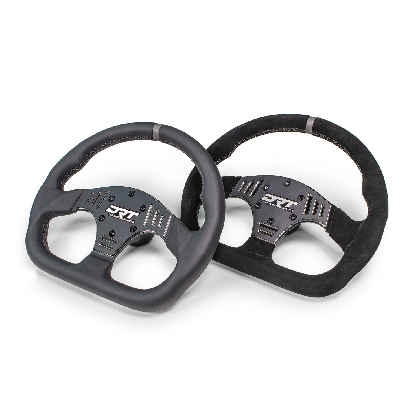 DRT Motorsports 330mm D-Shape Steering Wheel - Suede