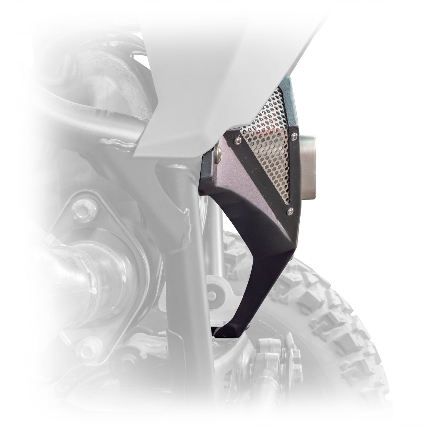 DRT Motorsports Polaris Pro R 2022+ Aluminum Exhaust Cover