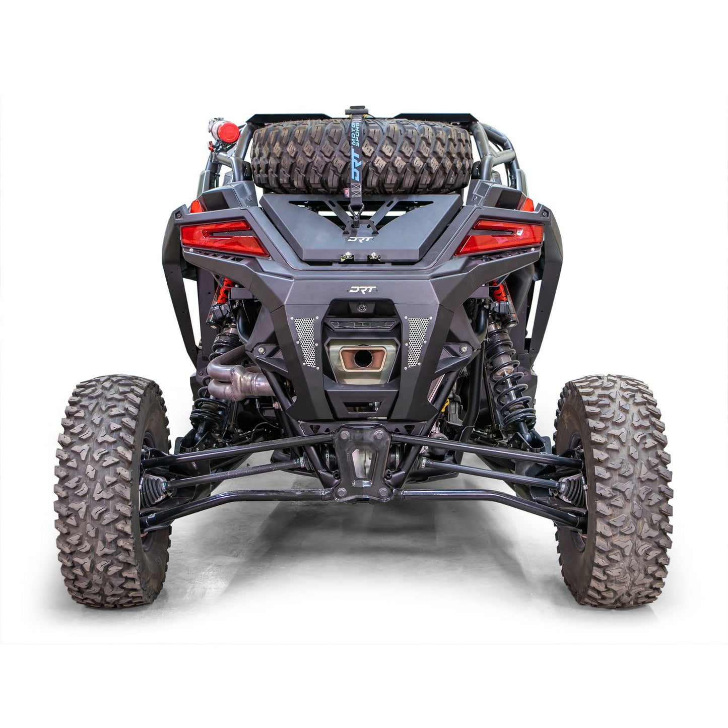 DRT Motorsports Polaris Pro R 2022+ Rear Bumper - Black