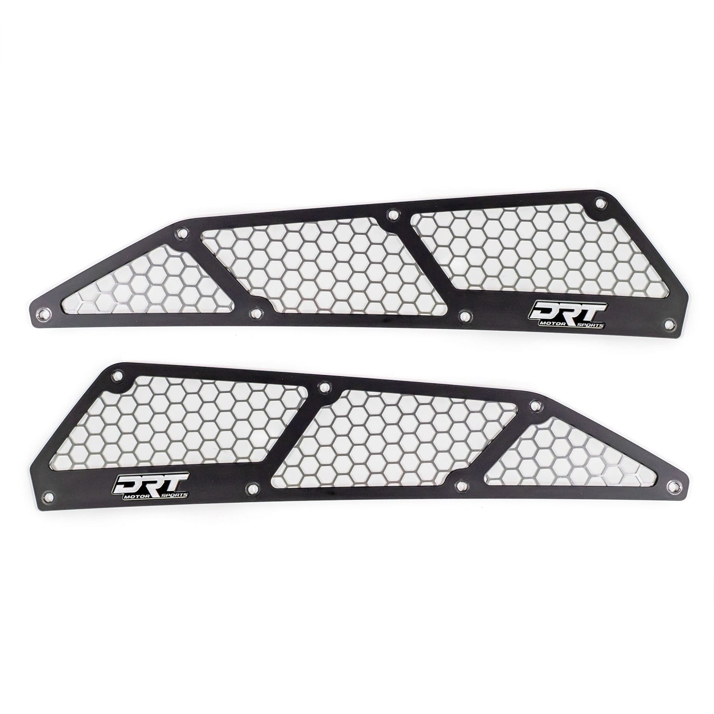 DRT Motorsports Kawasaki Teryx KRX/4 1000 Air Intake Vent Cover Set (Black/Raw)