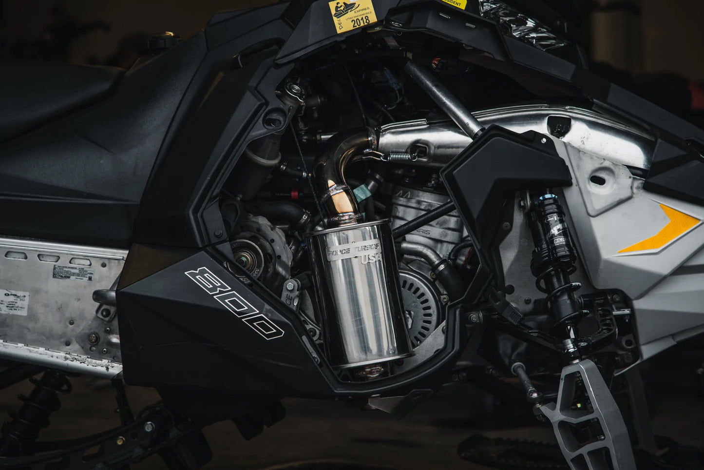 Polaris 800 Tuned Mountain Exhaust