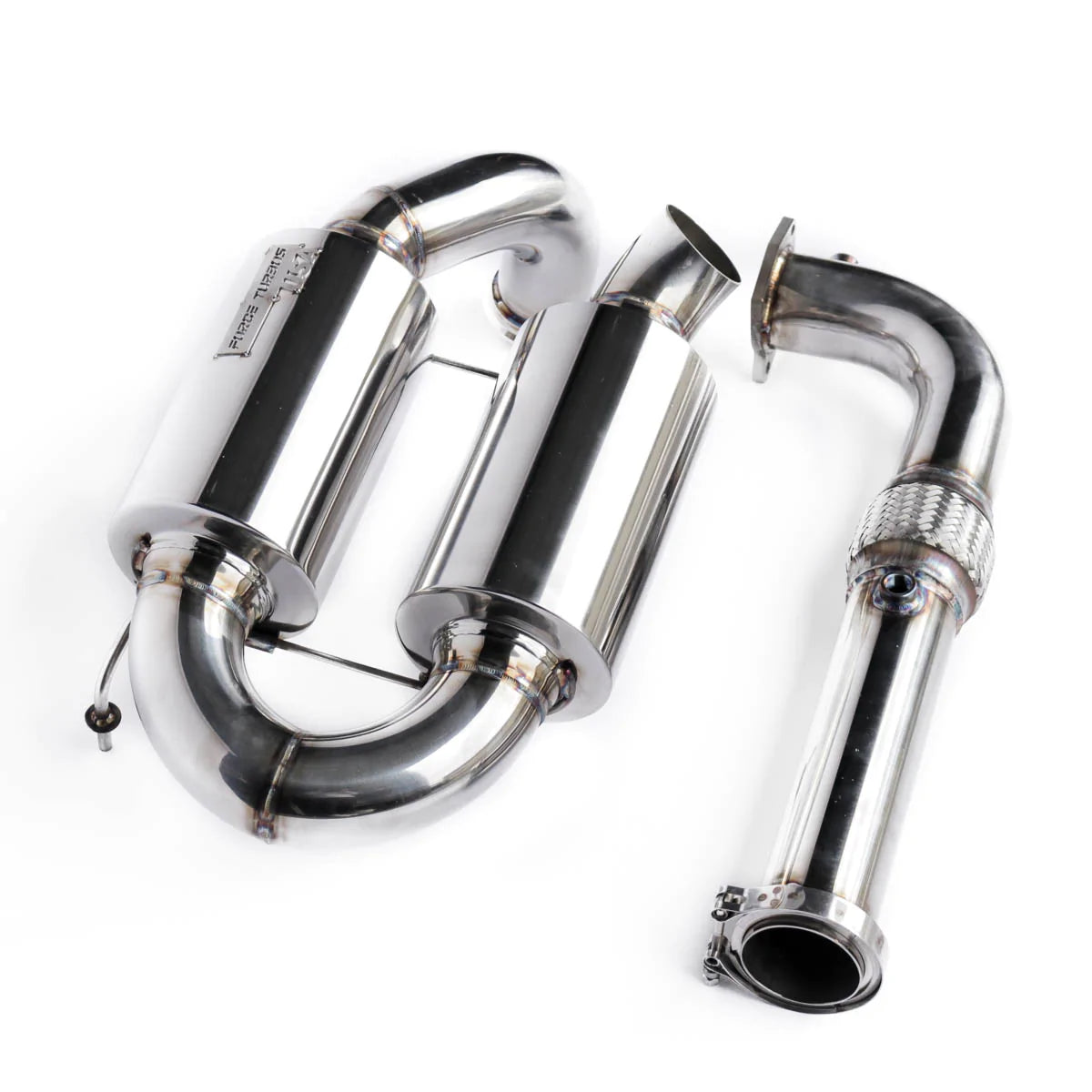 Polaris RZR 3" Full Turbo Back Exhaust