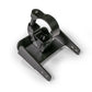 Black powder-coated universal air pumper bracket