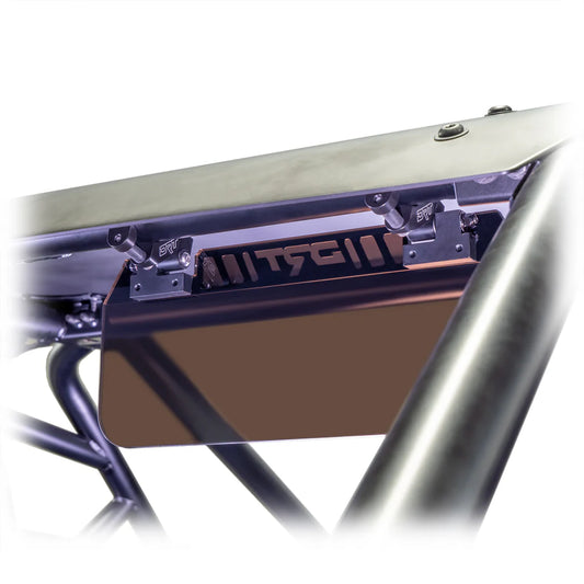DRT Motorsports Universal Billet Sun Visor Kit (No Clamps)