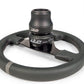 Universal 6-Bolt quick release steering wheel adapter installed