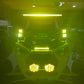 11" THIN MINI LED LIGHT BAR - (78 WATT) - AMBER - Mwhips