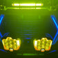 11" THIN MINI LED LIGHT BAR - (78 WATT) - AMBER - Mwhips