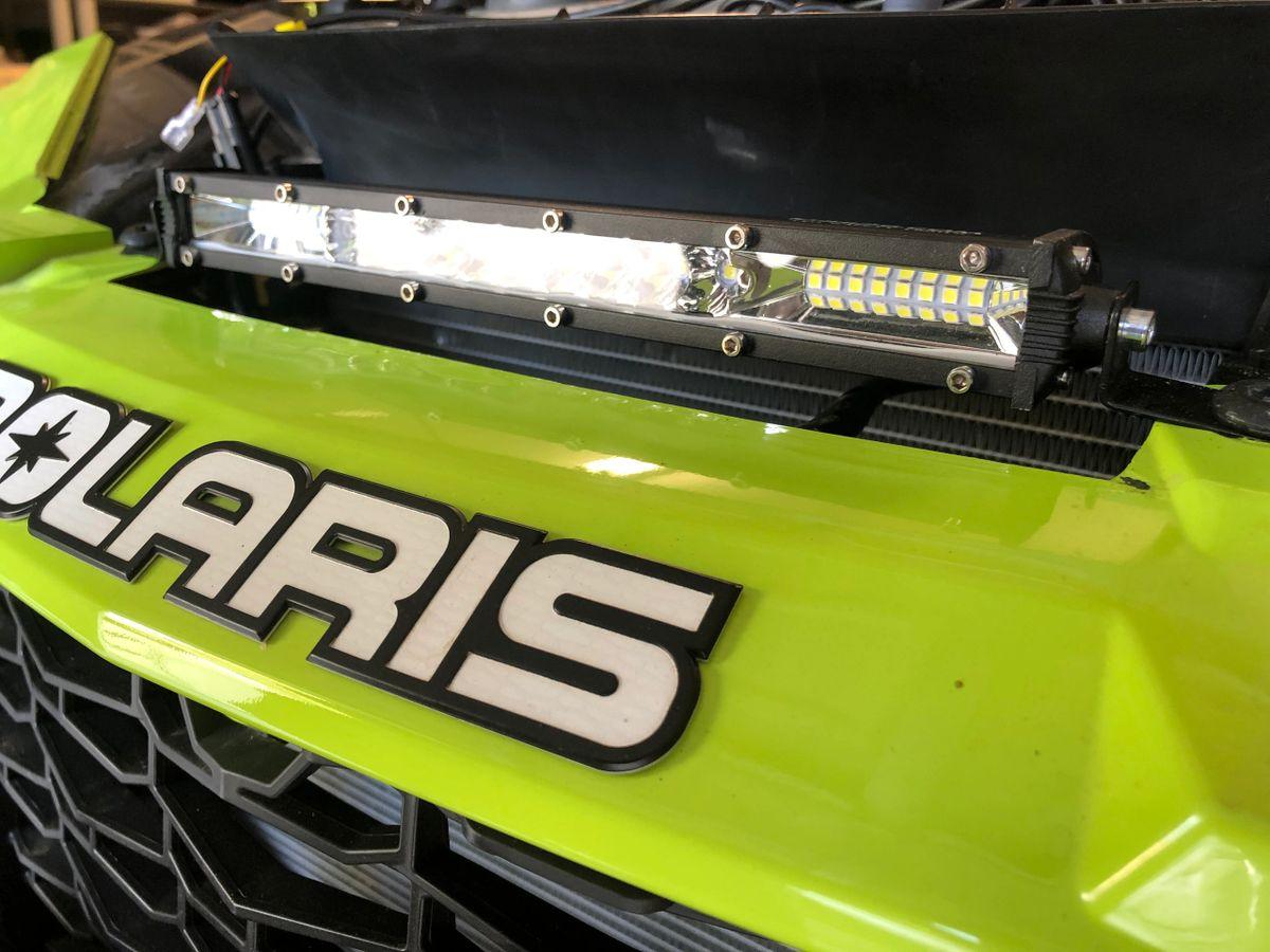 11" THIN MINI LED LIGHT BAR - (78 WATT) - WHITE - Mwhips