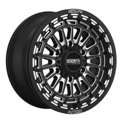 Delta 6R Beadlock | Satin Black Contrast Cut