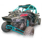 DRT Polaris Pro R Desert Runner Fixed Tire Carrier AGM Electric Jack Holder Kit