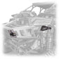 DRT Polaris Pro R Desert Runner Fixed Tire Carrier AGM Electric Jack Holder Kit