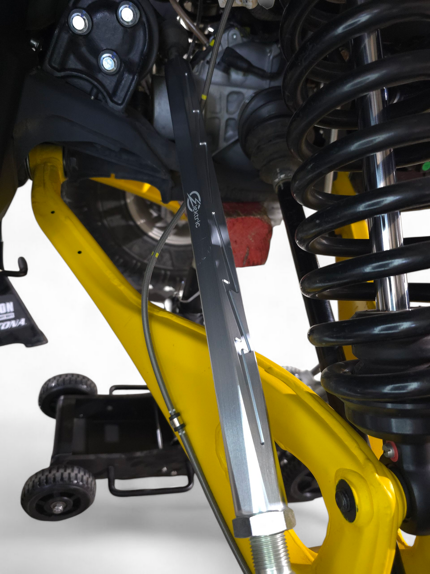 2024+ Can Am Maverick R Billet Tie Rods Anodized Clear