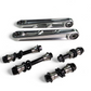2024+ Can Am Maverick R Front Sway Bar Links Anodized (Clear)
