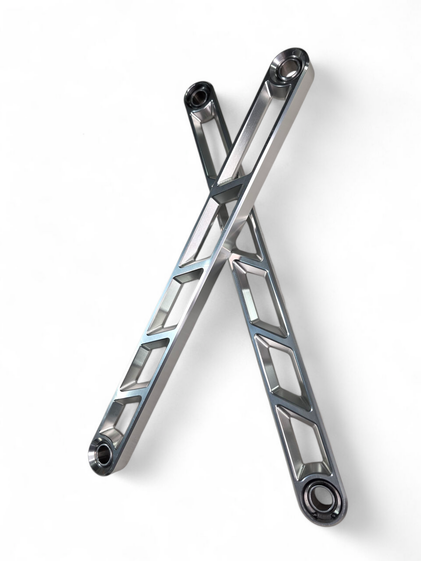 2024+ Can Am Maverick R Rear Sway Bar Links Anodized Clear