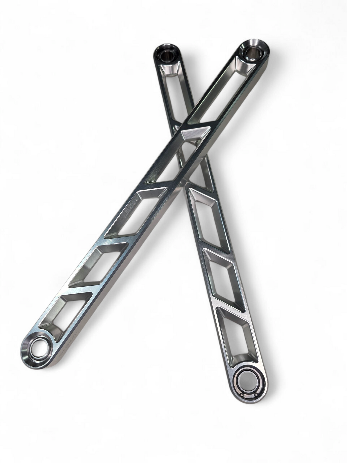 2024+ Can Am Maverick R Rear Sway Bar Links Anodized Clear