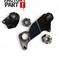 2024+ Can Am Maverick R Rear Link Nut Plate Kit