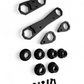 2024+ Can Am Maverick R Rear Link Nut Plate Kit