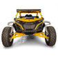 Maverick R front bumper installed with powder coat finish