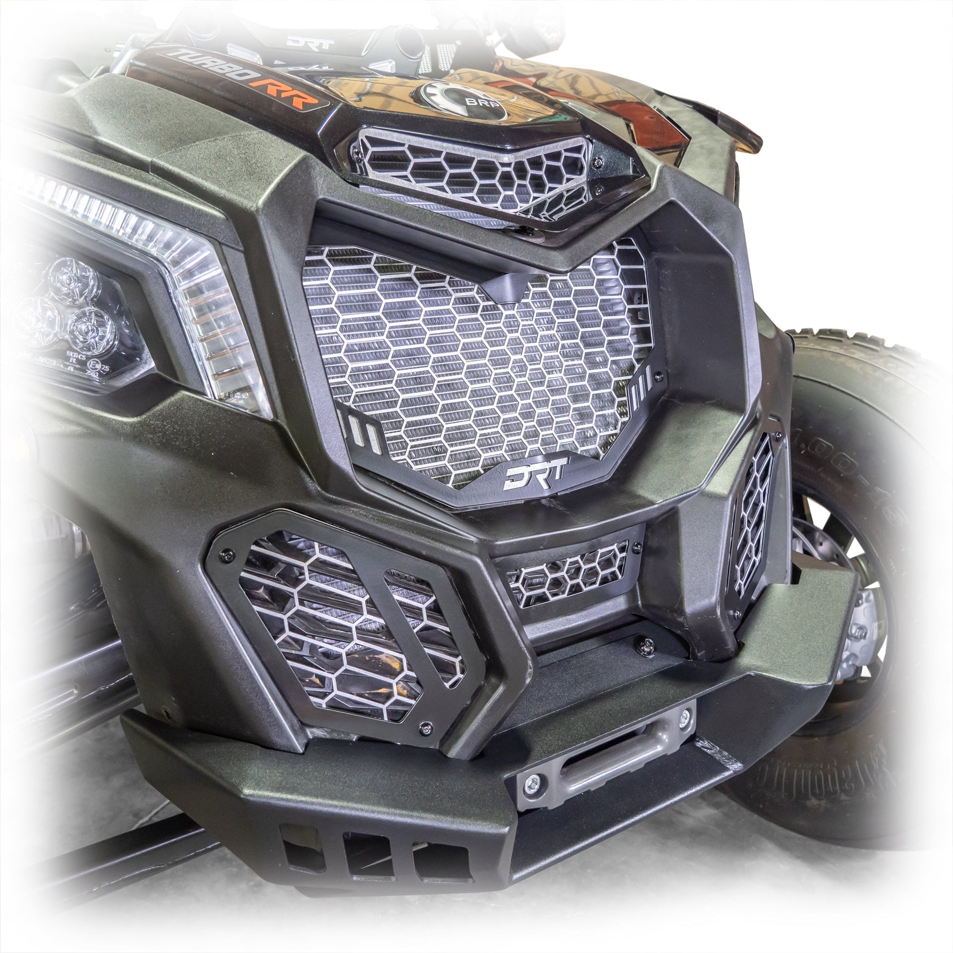 Bolt-on grill kit for 2017+ Can-Am X3 – no cutting required