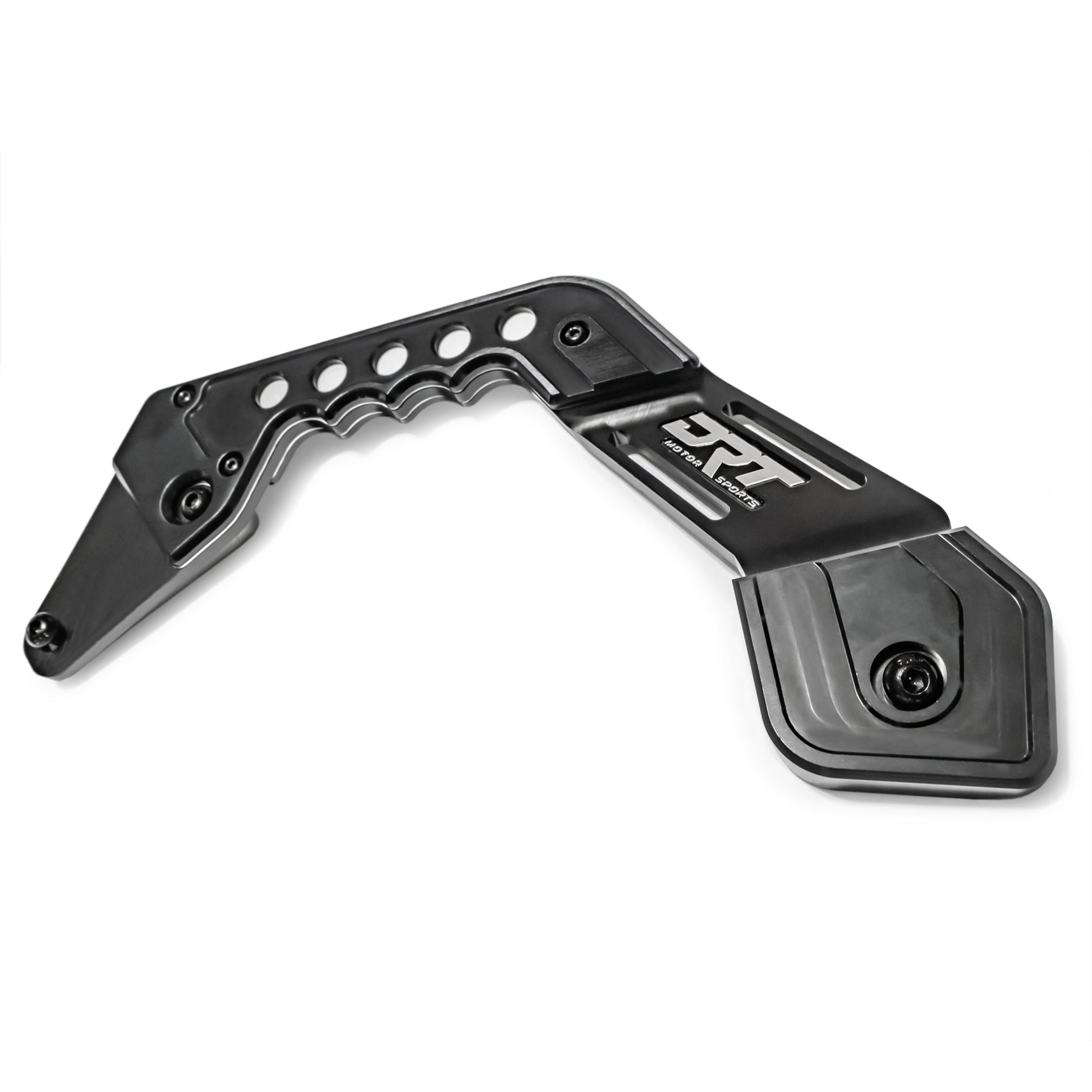 2024+ Maverick R billet grab bar with accessory mounting slots for GPS or monitor