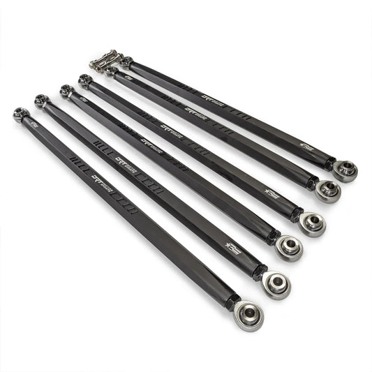 DRT Motorsports Can Am Maverick R Hex Bar Radius Rod Set, Black