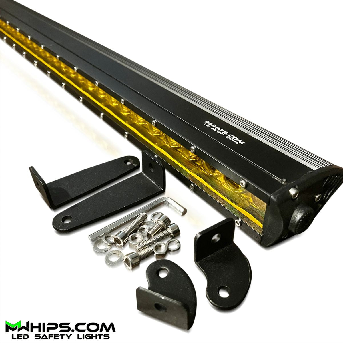 31" CREE LED LIGHT BAR - AMBER SPOT BEAM - Mwhips