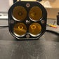 3" 40W 3400L AMBER FLOOD - PAIR - Mwhips