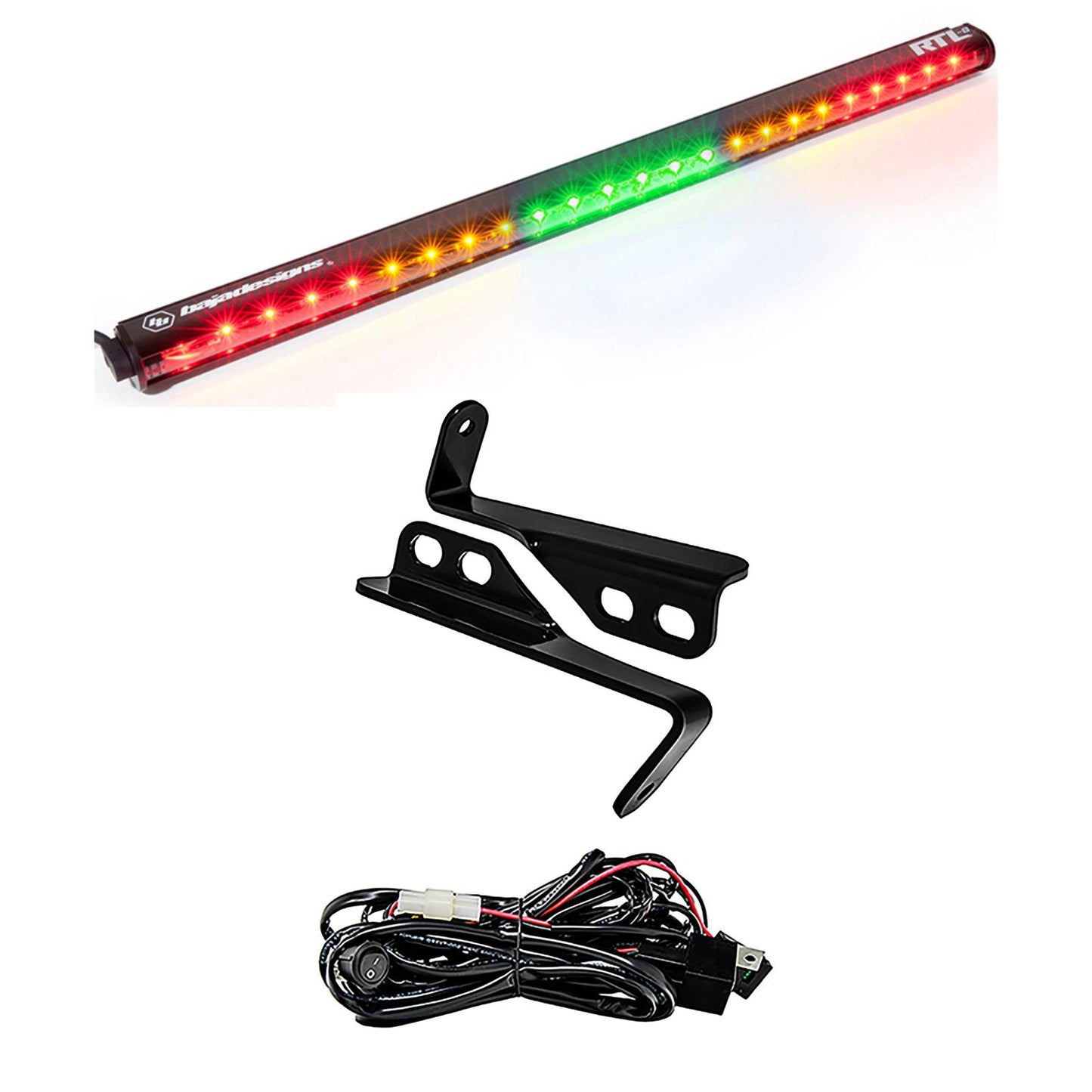 Polaris RZR 15-18 4 Seat 30 Inch RTL-S Rear Light Bar with Bracket Kit Baja Designs