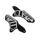 DRT Motorsports Light Bar Bracket Kit for Kawasaki Teryx H2 (OEM Cage with Sport Roof)