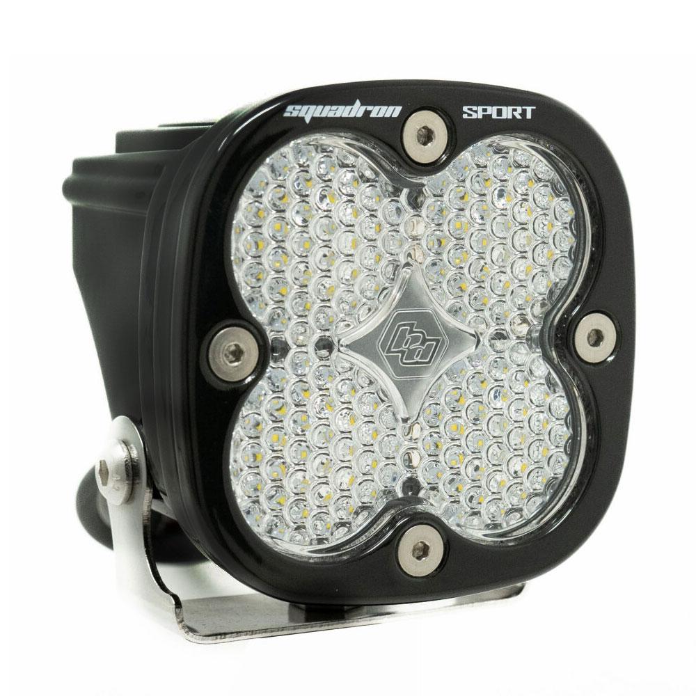 LED Light Pod Work/Scene Pattern Clear White Squadron Sport Baja Designs