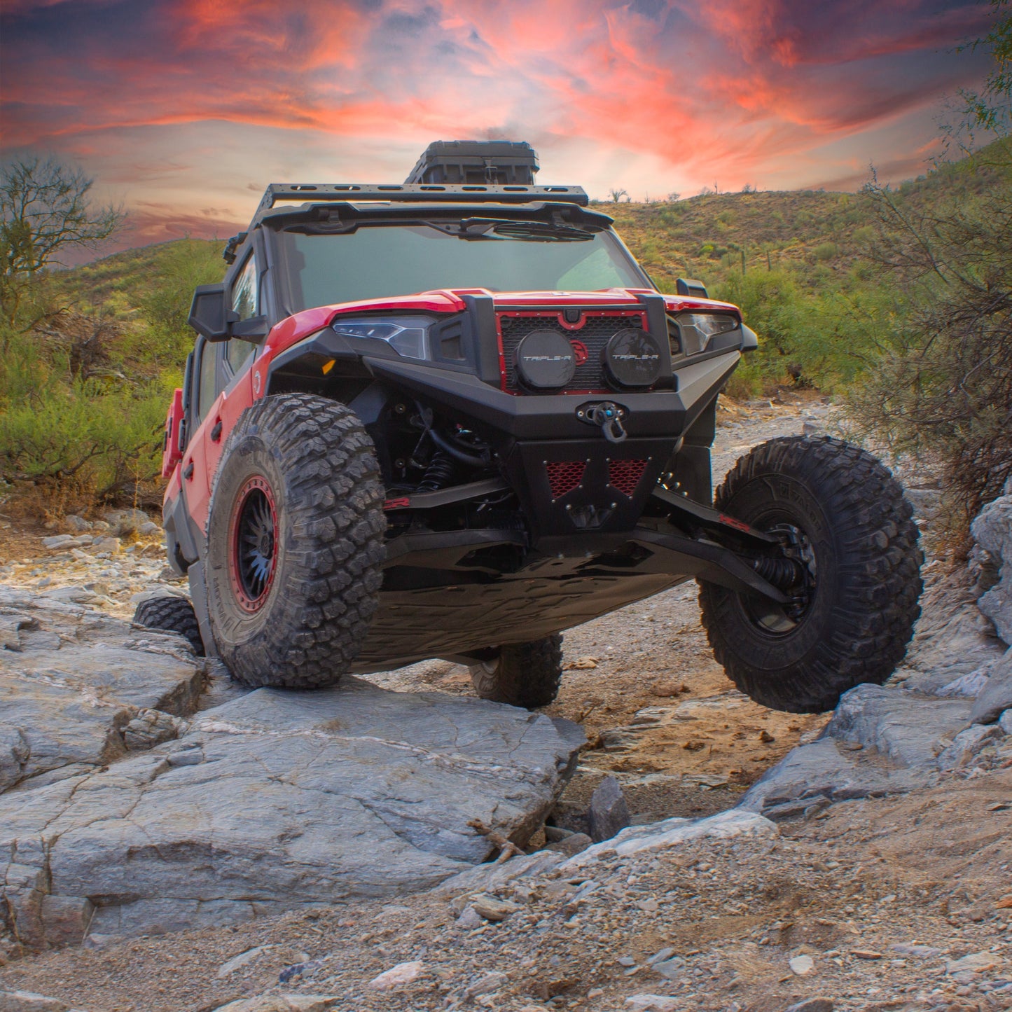 Polaris Xpedition X-Plorer Front Bumper and Winch Mount