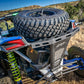 DRT Can Am Maverick X3 2017+ Dual Sheer Radius Rod Plate Rear view
