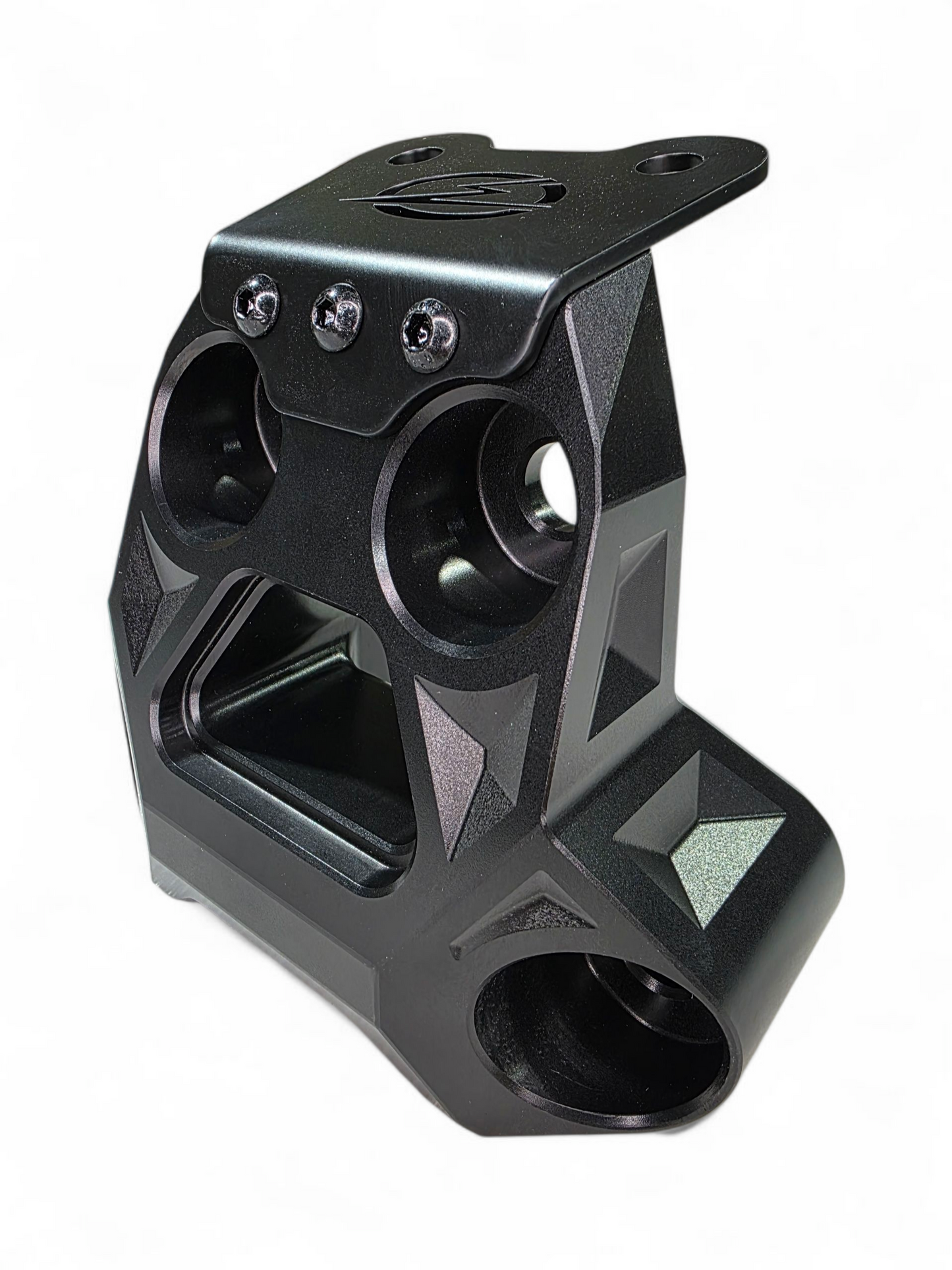 2024+ Can Am Maverick R Billet Radius Rod Plate (Black)