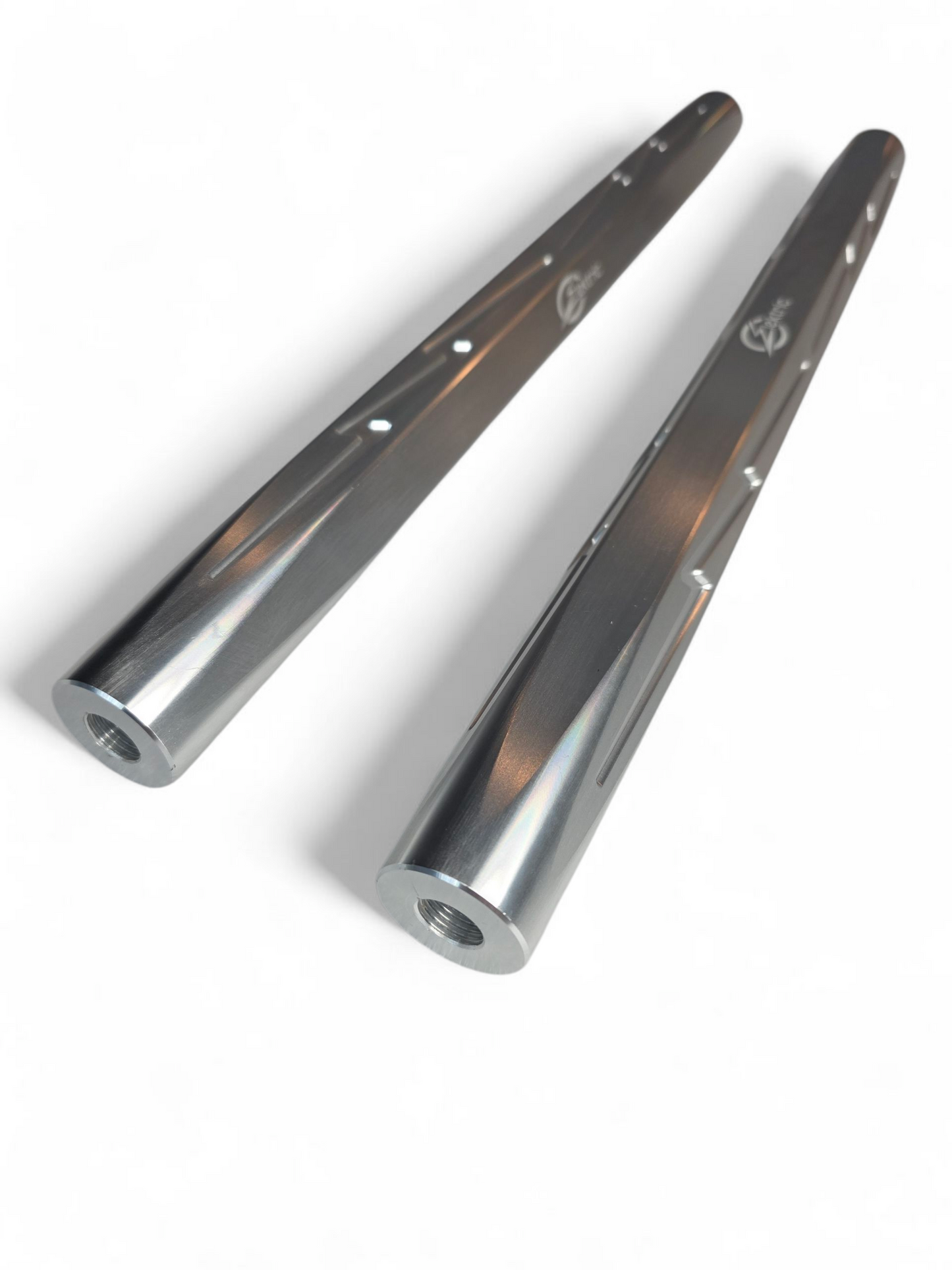 2024+ Can Am Maverick R Billet Tie Rods Anodized Clear